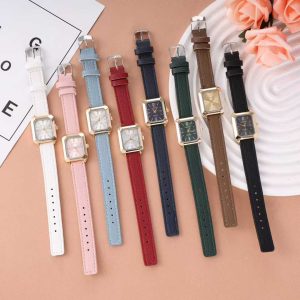Elegant Simple Rectangle Ladies Watch Quartz